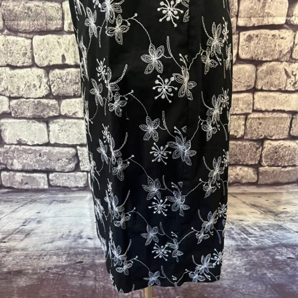 Barbara Lesser NWT Black & White Dress Size L - Picture 7 of 14